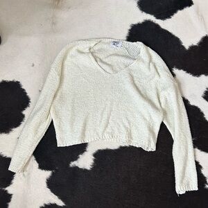 Princess Polly white sweater